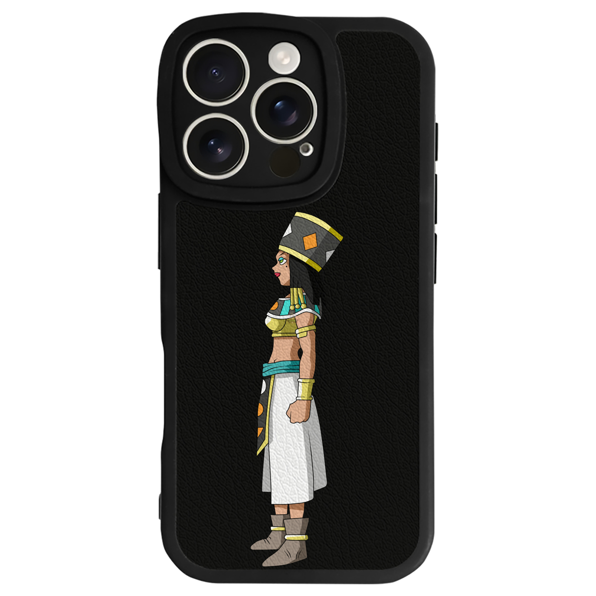 （画像用） ドラゴンボール DRAGON BALL 【iPhone 16シリーズ対応】シリコンスマホケース（レザー調） 材質：シリコン